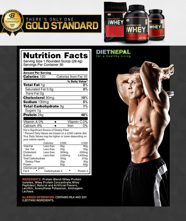 100% Whey Gold Standard